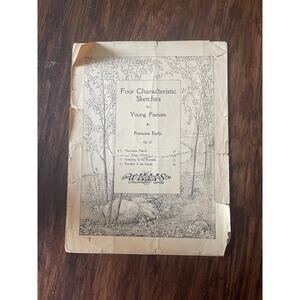 Vintage sheet music